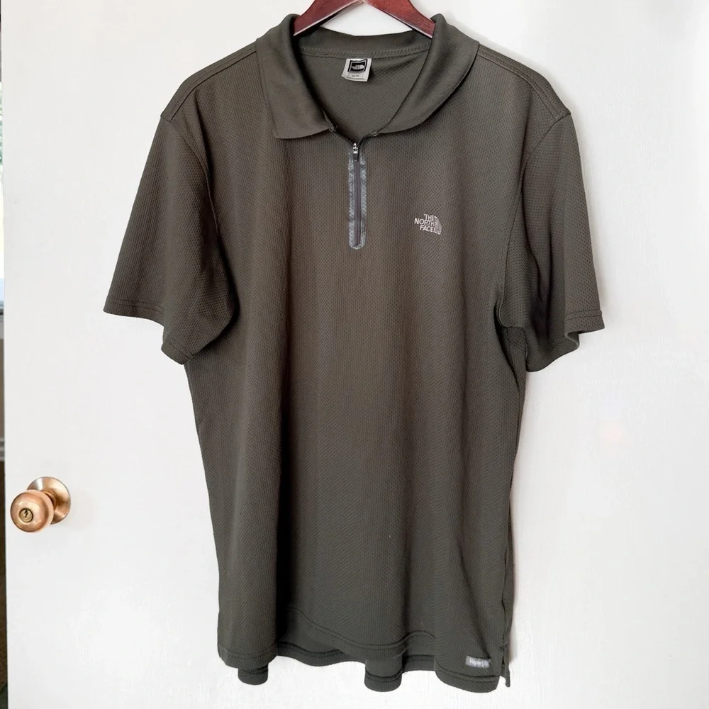 The North Face Men's Olive Polo Shirt